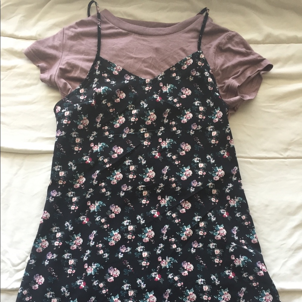 Floral slip dress